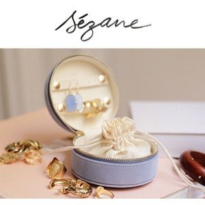 New Sezane Velvet Jewelry Box